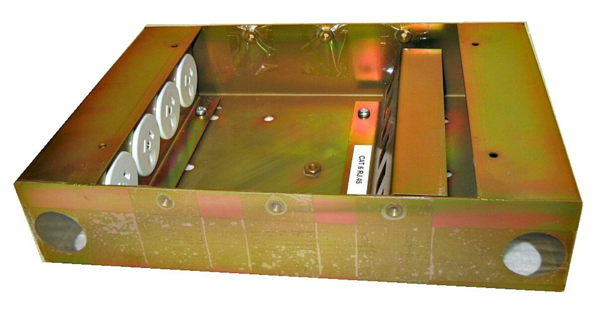 Cat6 Rated Floor Box - Powerhowse Electric